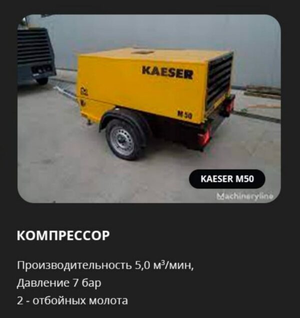Аренда компрессора